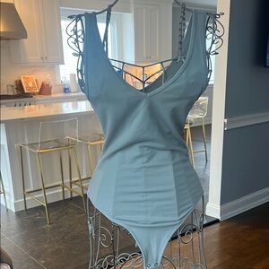 Abercrombie & Fitch Light Green Bodysuit